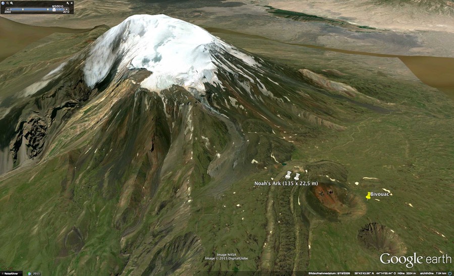 Google Earth Noah'S Ark Mount Ararat - The Earth Images Revimage.Org