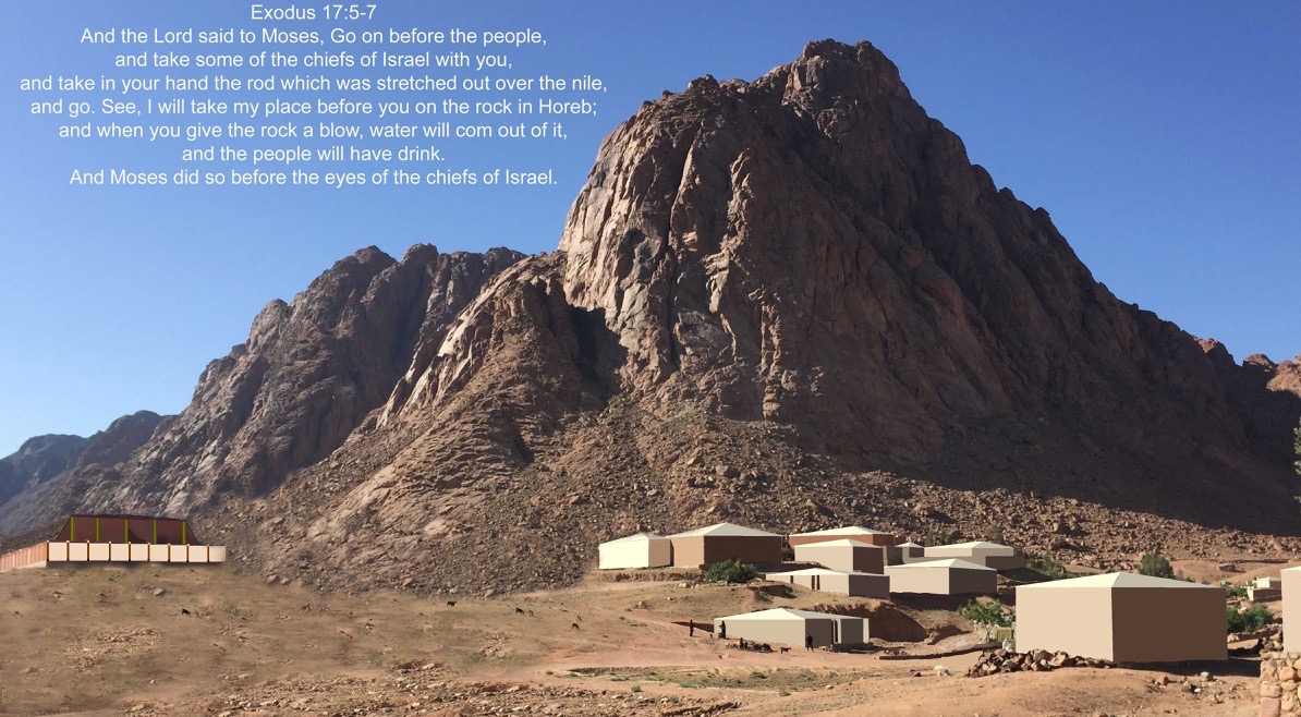 Exodus, Israel in front of Mount Horeb