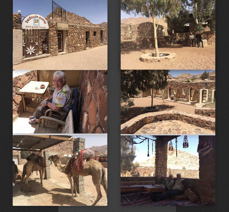 Gustav&Annegrete Fey, Horeb,Bedouin Camp