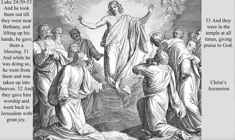 Luke 24,50-53-Christ's Ascension